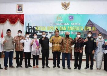 Kunjungan Keberbagai Daerah, LaNyalla Kenalkan Salam Huruf “L”