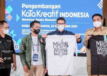 Sandiaga Uno Dorong Pelaku Ekraf Kembangkan Potensi