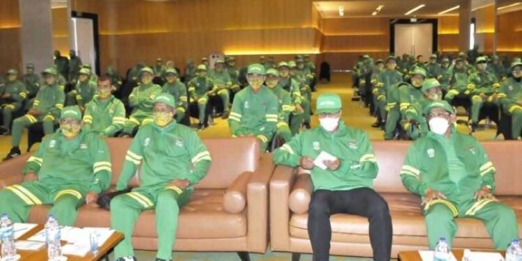 Wakili Khofifah, Supratomo Lepas Atlet Jatim Berlaga di Peparnas XVI Papua