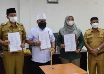 Walikota Bengkulu Tandatangani Usulan 3 Varietas Lokal