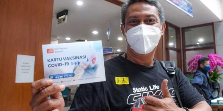 Capai 40 Persen Vaksinasi, Indonesia Lampaui Target WHO