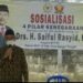 Sosialisasi Empat Pilar Mampu Tangkal Rongrongan Paham Radikal