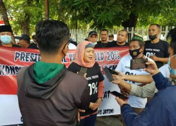 Deklarasi Gemas Jatim Tuntut Penghapusan Persekongkolan Jahat Presidential Threshold 20 Persen