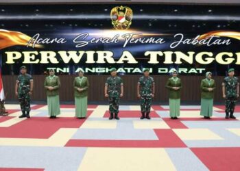 Jenderal Dudung Pimpin Sertijab 7 Pati TNI AD, Pangdam Pattimura dijabat Mayjen Richard