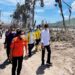 Presiden Joko Widodo Tinjau Langsung Lokasi Terdampak Erupsi Gunung Semeru