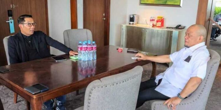Bertemu Ridwan Kamil, LaNyalla Singgung Capres Jalur Non Partai