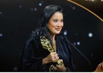 Marcella Zalianty Boyong Piala Pemeran Wanita Pendukung Terbaik IMAA 2021