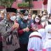 Menko PMK Muhadjir Effendy Saksikan Langsung Vaksinasi Covid-19 di SDN 01 Depok