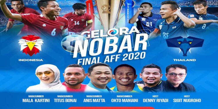 Dukung Timnas Indonesia, Partai Gelora Gelar Nobar Serentak Final Piala AFF