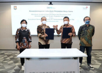 Cegah Fraud Dalam Pelayanan Publik, Kemendagri Teken Kerjasama dengan Telkom