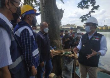 Kunjungi Pekerjaan Penataan Setu Rawa Kalong, Ridwan Kamil Sentil Dinas SDA