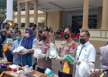 Polda Jambi Musnahkan BB Narkoba 9.6 Kg dari Tujuh Tersangka