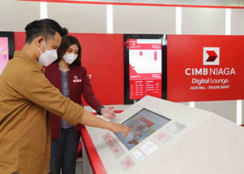 CIMB Niaga Hadirkan Digital Lounge di AEON Mall Tanjung Bara