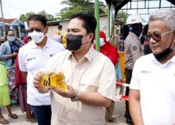 Minyak Goreng Merek INL Beredar