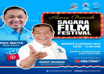 Gelar Puncak Acara Di Jakarta, Partai Gelora Bakal Umumkan Pemenang Sagara Film Festival