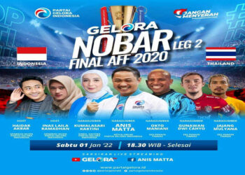 Partai Gelora Setia Dukung Timnas Indonesia, Gelar Nobar Leg Kedua Hadirkan Tiga Eks Pemain Timnas