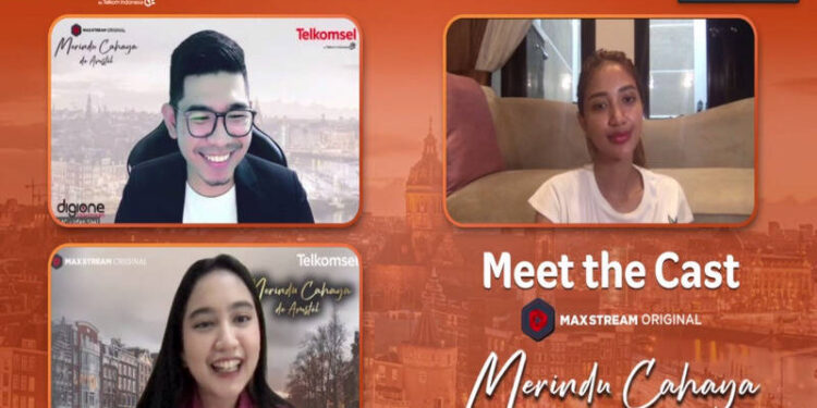 Telkomsel Gelar Acara Meet the Cast Bersama para Pemain Film Merindu Cahaya de Amstel