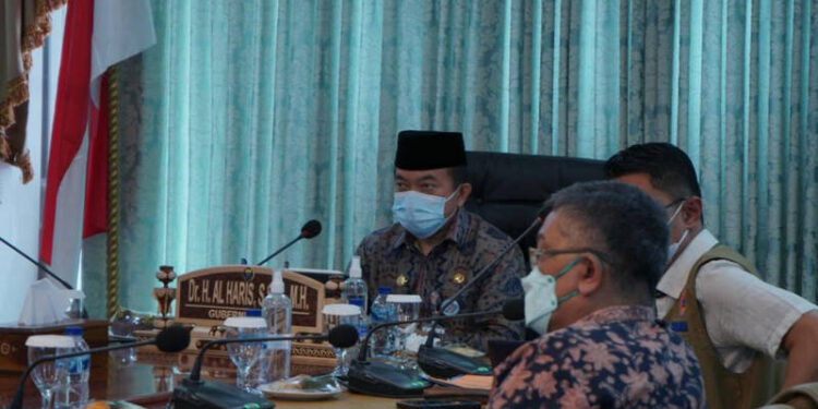 Al Haris Tegaskan Komitmennya Dalam Tanggulangi Covid-19 di Jambi
