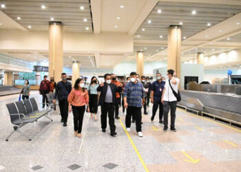 DPR Tinjau Mekanisme Kedatangan Delegasi Ipu di Bandara Ngurah Rai Bali