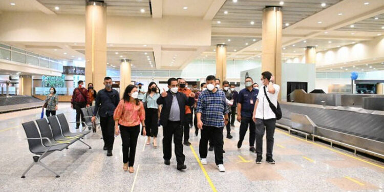 DPR Tinjau Mekanisme Kedatangan Delegasi Ipu di Bandara Ngurah Rai Bali