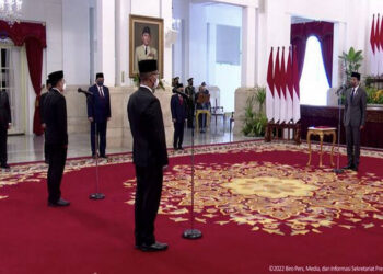 Andi Widjajanto Dilantik sebagai  Gubernur Lemhannas