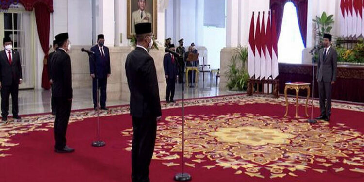 Andi Widjajanto Dilantik sebagai Gubernur Lemhannas