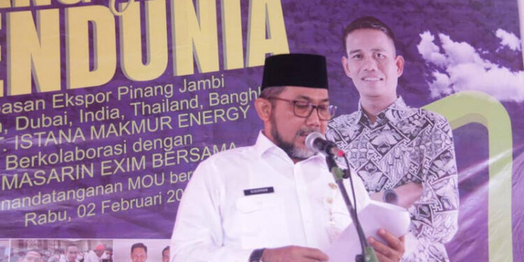 Jambi Dorong Pinang Sebagai Komoditi Ekspor Utama