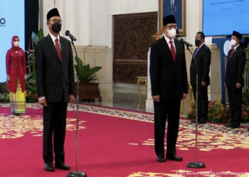 Presiden Jokowi Lantik Bambang Susantono sebagai Kepala Otorita IKN Nusantara