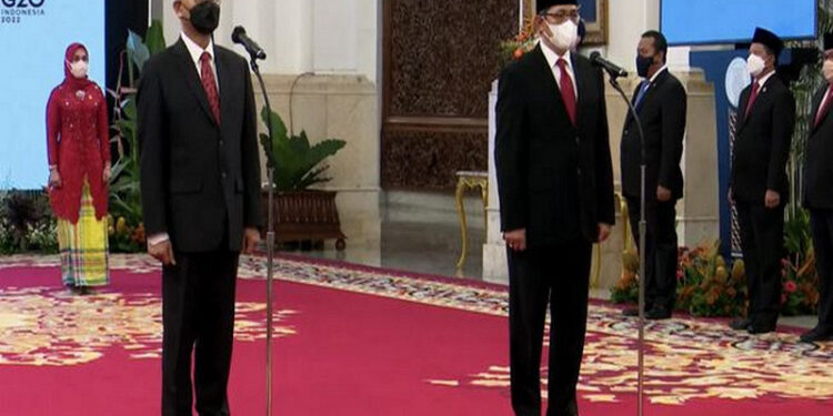 Presiden Jokowi Lantik Bambang Susantono sebagai Kepala Otorita IKN Nusantara