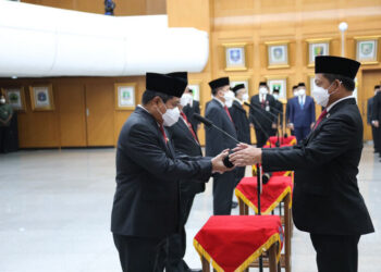 Mendagri Lantik Suhajar Diantoro Jadi Sekjen Definitif Kemendagri