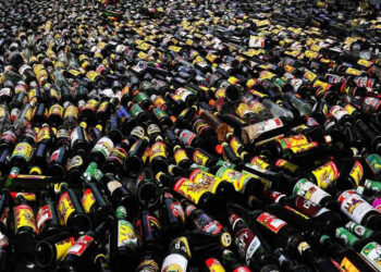 Polisi Sita Ribuan Botol Minuman Keras Bermerek di Mandalika