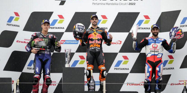 Miguel Oliveira Menangi MotoGP Indonesia 2022, Juara Perdana MotoGP Mandalika
