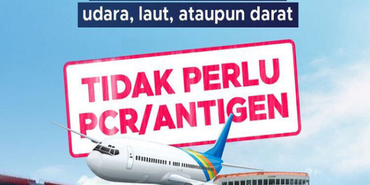 Ketentuan Tes PCR dan Antigen Perjalanan Domestik Dihapus Hari Ini