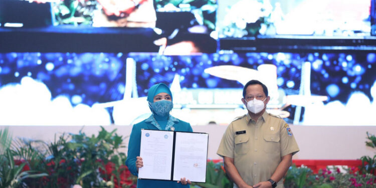 Mendagri Dukung Kerja Sama TP PKK Pusat dengan BNN Cegah Penyalahgunaan Narkotika