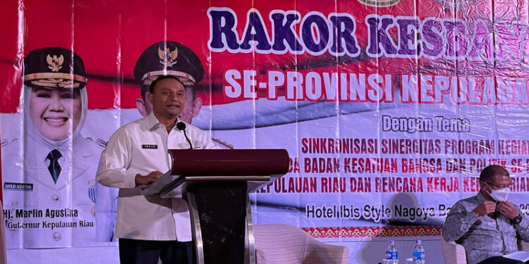 Batam Jadi Lokasi Penyusunan Inovasi Dukungan Perencanaan Anggaran Kesbangpol di Daerah