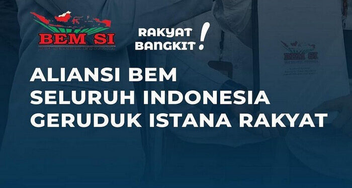 BEM SI Pindahkan Lokasi Demonstrasi dari Istana ke DPR