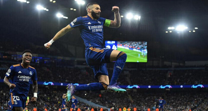 Semifinal Liga Champoins, Manchester City Taklukan Real Madrid 4-3 pada Leg Pertama