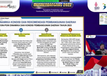 Inilah Dinamika Kondisi dan Rekomendasi Pembangunan Daerah Tahun 2023