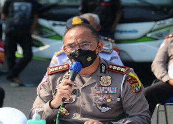Polda Metro Berangkatkan Gelombang Pertama Mudik Gratis Polri