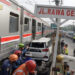 KRL Bogor-Jakarta Tabrak Mobil di Citayam