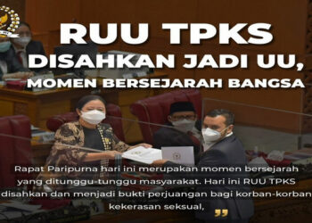 Pengesahan UU TPKS Diapresiasi Aktivis dan Tokoh Perempuan Islam