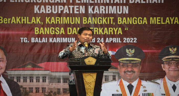 Kemendagri Lakukan Internalisasi Core Values BerAKHLAK bagi ASN di Kabupaten Karimun