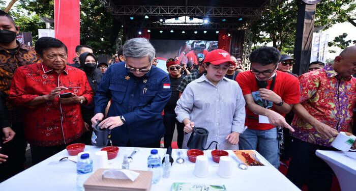 Buka Festival Kopi Nusantara, Puan Ajak Jadikan Indonesia Juara Kopi Dunia