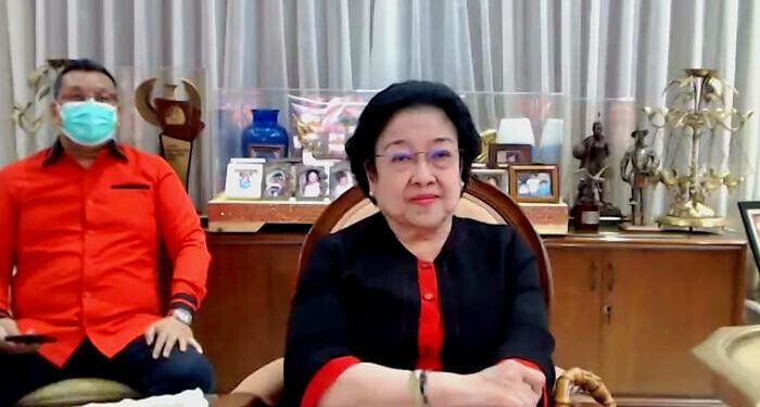 Gelar Halalbihal, Megawati Ingatkan Kader PDIP untuk Tidak Lengah dengan Hasil Survei