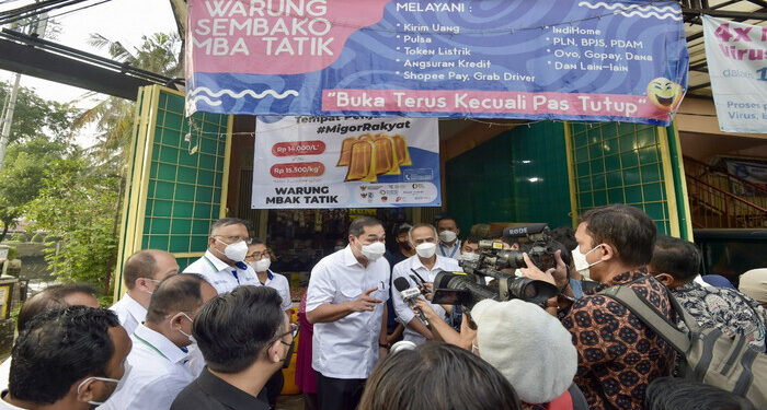 Sinergi dengan Pelaku Bisnis Gorengan, Kemendag dan Kementerian BUMN Luncurkan Program Migor Rakyat Rp 14.000