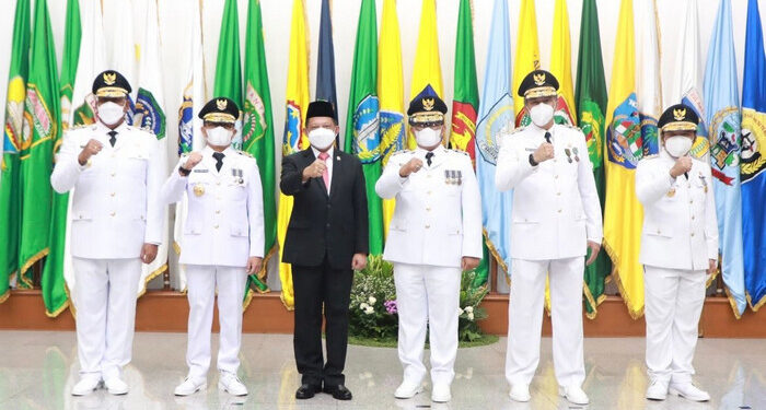 Masa Jabatannya Berakhir Pertengahan Mei 2022, Mendagri Lantik 5 Penjabat Gubernur
