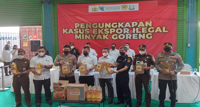 Sinergi dengan Satgas Pangan dan Bea Cukai, Kemendag Gagalkan Ekspor Minyak Goreng ke Timor Leste