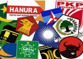 Elektabalitas PDIP-Gerindra Masih Unggul, Golkar Turun ke Lima Besar