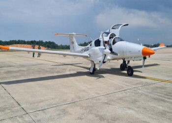 TNI AU Paksa Pesawat Malaysia Mendarat di Batam