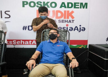 Menparekraf Sandiaga Apresiasi Keberadaan Puluhan Posko Mudik Hasil Kolaborasi Pemerintah dan Swasta
